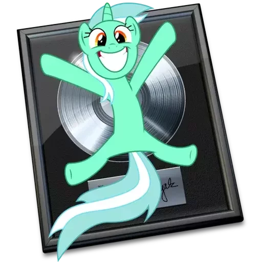 Стикер Lyra Heartstrings - 0