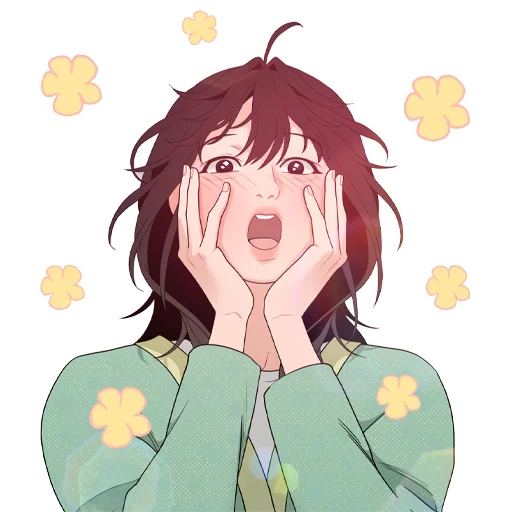 Стикер CuteRiceCake - 1