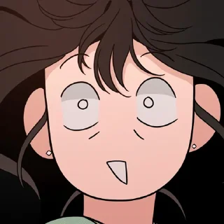 Sticker 50 оттенков ахуя Ширу (манхва «Вот это удача») - 8