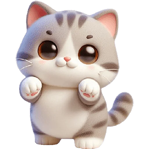 Sticker Cute_Cat_Nyasticks - 1