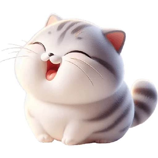 Sticker Cute_Cat_Nyasticks - 1