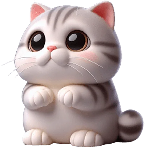 Sticker Cute_Cat_Nyasticks - 1
