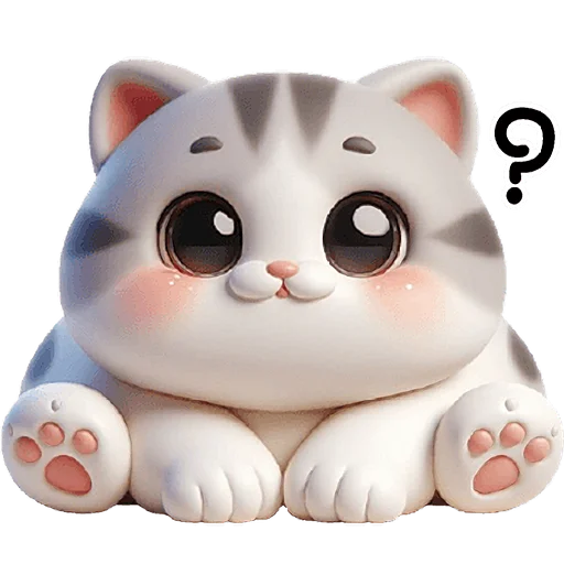 Sticker Cute_Cat_Nyasticks - 1