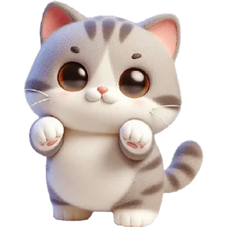 Sticker Милый котик @Nyasticks - 11