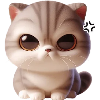 Sticker Милый котик @Nyasticks - 9