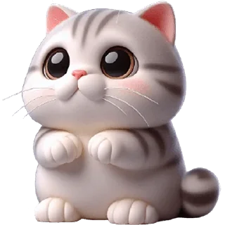 Sticker Милый котик @Nyasticks - 4