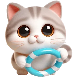 Sticker Милый котик @Nyasticks - 5