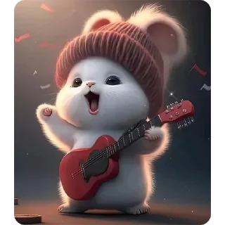 Стикер Cute Cartoon @PunjabiSticker - 0