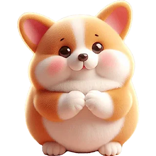 Sticker Милый Чибби @Nyasticks - 8