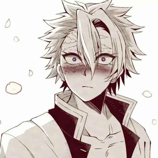 аниме эскиз иллюстрация