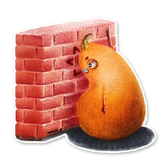 Sticker Cute pumpkins - 4