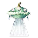 Sticker Cute pumpkins - 11