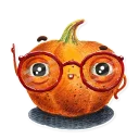 Sticker Cute pumpkins - 5