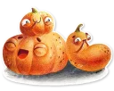 Sticker Cute pumpkins - 7