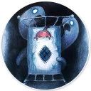 Sticker Cute pumpkins - 2