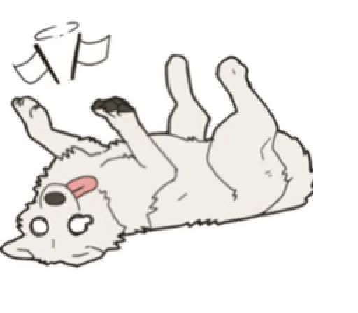 Sticker Cutewolffamily - 1