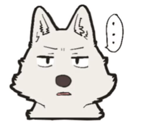 Sticker Cutewolffamily - 1