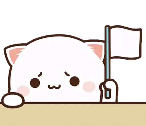 Стикер CutieCatV2byYuji - 1