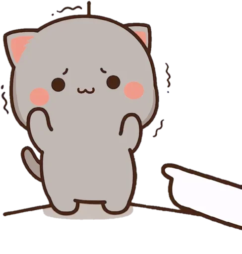 Sticker CutieCatV2byYuji - 1