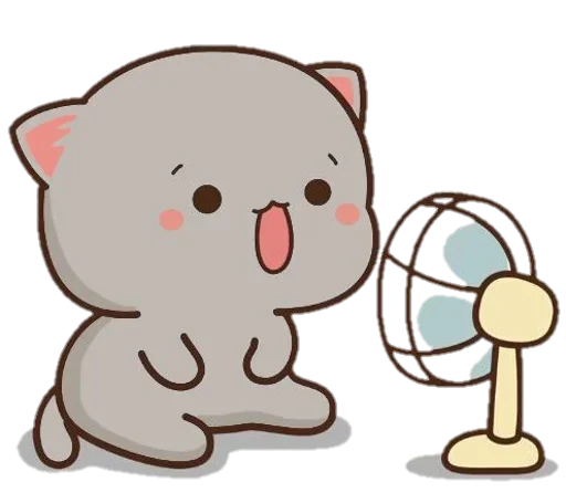 Sticker CutieCatV2byYuji - 1