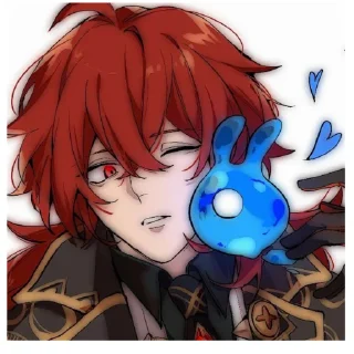 Sticker Дилюк - 0