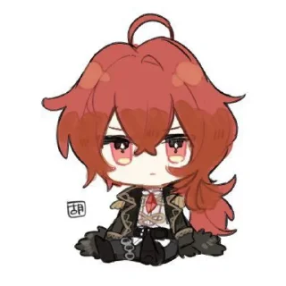 Sticker Дилюк - 9