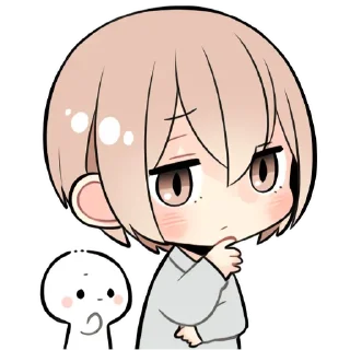 Sticker Цветные мальчики @nyasticks - 6