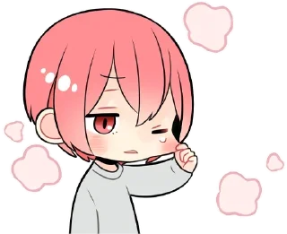 Sticker Цветные мальчики @nyasticks - 11