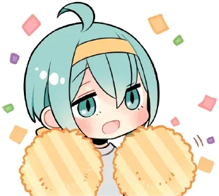 Sticker Цветные мальчики @nyasticks - 0