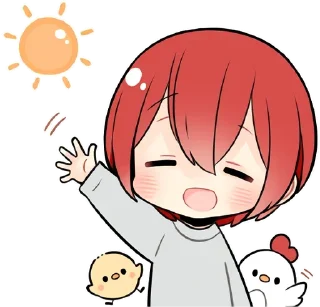 Sticker Цветные мальчики @nyasticks - 2