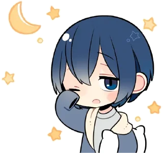 Sticker Цветные мальчики @nyasticks - 5