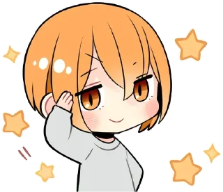 Sticker Цветные мальчики @nyasticks - 8