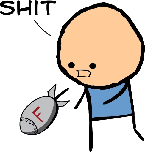 Sticker Cyanide and Happiness - 3