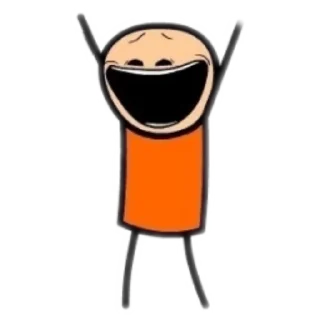 Стикер Cyanide&Happiness - 4