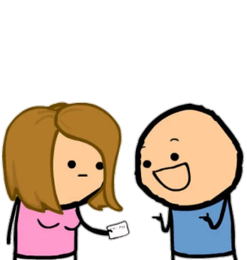 Стикер Cyanide and happiness vol.2 - 7