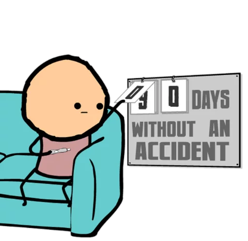 Стикер Cyanide and happiness vol.2 - 6