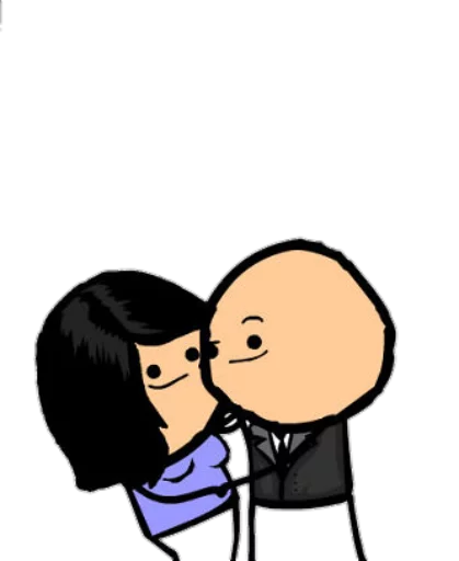 Стикер Cyanide and happiness vol.2 - 5