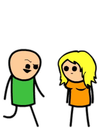 Стикер Cyanide and happiness vol.2 - 3