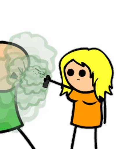Стикер Cyanide and happiness vol.2 - 2