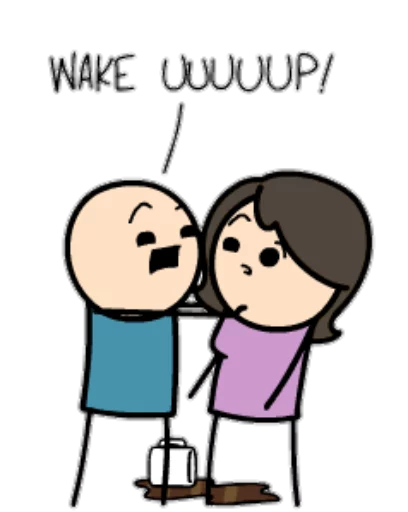 Стикер Cyanide and happiness vol.2 - 1