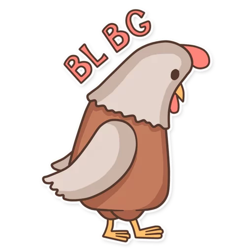 Sticker CyberChicken - 2