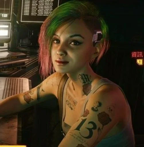 person tattoo human face