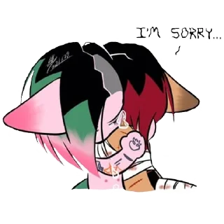 Стикер Cyberpunk 2077 Cats - 4