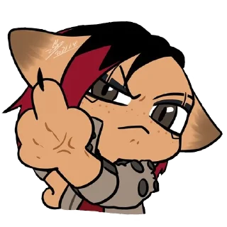 Стикер Cyberpunk 2077 Cats - 7