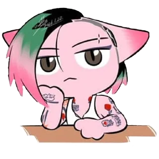 Стикер Cyberpunk 2077 Cats - 3