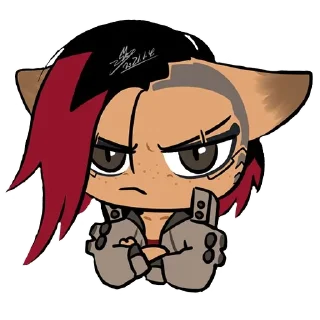 Стикер Cyberpunk 2077 Cats - 11