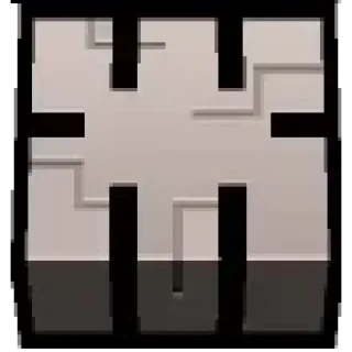 Стикер Киррилический шрифт (@StickersMinecraft) - 8