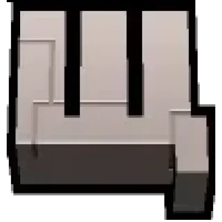 Стикер Киррилический шрифт (@StickersMinecraft) - 2