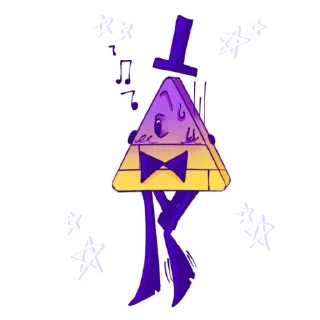 Стикер Bill Cipher~ - 2