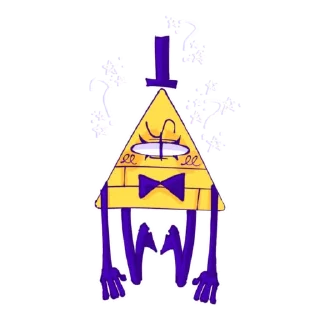 Стикер Bill Cipher~ - 9